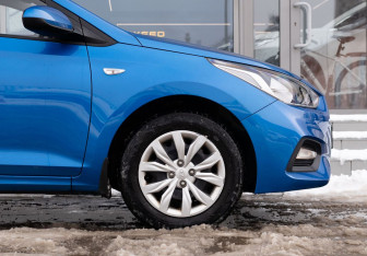 Подержанный автомобиль Hyundai Solaris Sedan 2017 года (9 фото)