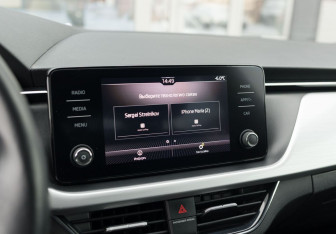 Подержанный автомобиль Skoda Rapid Liftback 2020 года (14 фото)