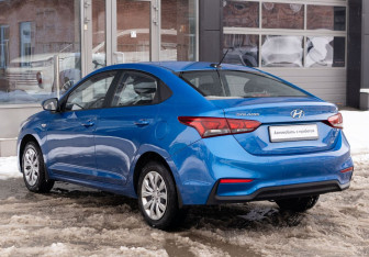 Подержанный автомобиль Hyundai Solaris Sedan 2017 года (7 фото)