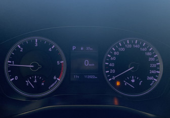 Подержанный автомобиль Hyundai Santa Fe 2018 года (7 фото)