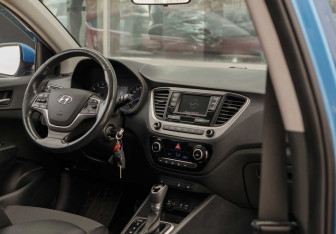 Подержанный автомобиль Hyundai Solaris Sedan 2018 года (10 фото)