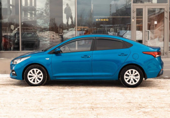 Подержанный автомобиль Hyundai Solaris Sedan 2018 года (8 фото)