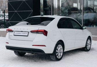 Подержанный автомобиль Skoda Rapid Liftback 2020 года (5 фото)