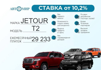 Новый Jetour T2 2023 (3 фото)