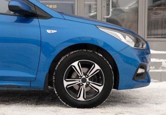 Подержанный автомобиль Hyundai Solaris Sedan 2017 года (9 фото)